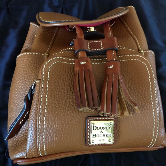 Dooney & Bourke Handbags - Dooney and Bourke brown backpack